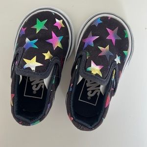 Star Vans with slight wearing